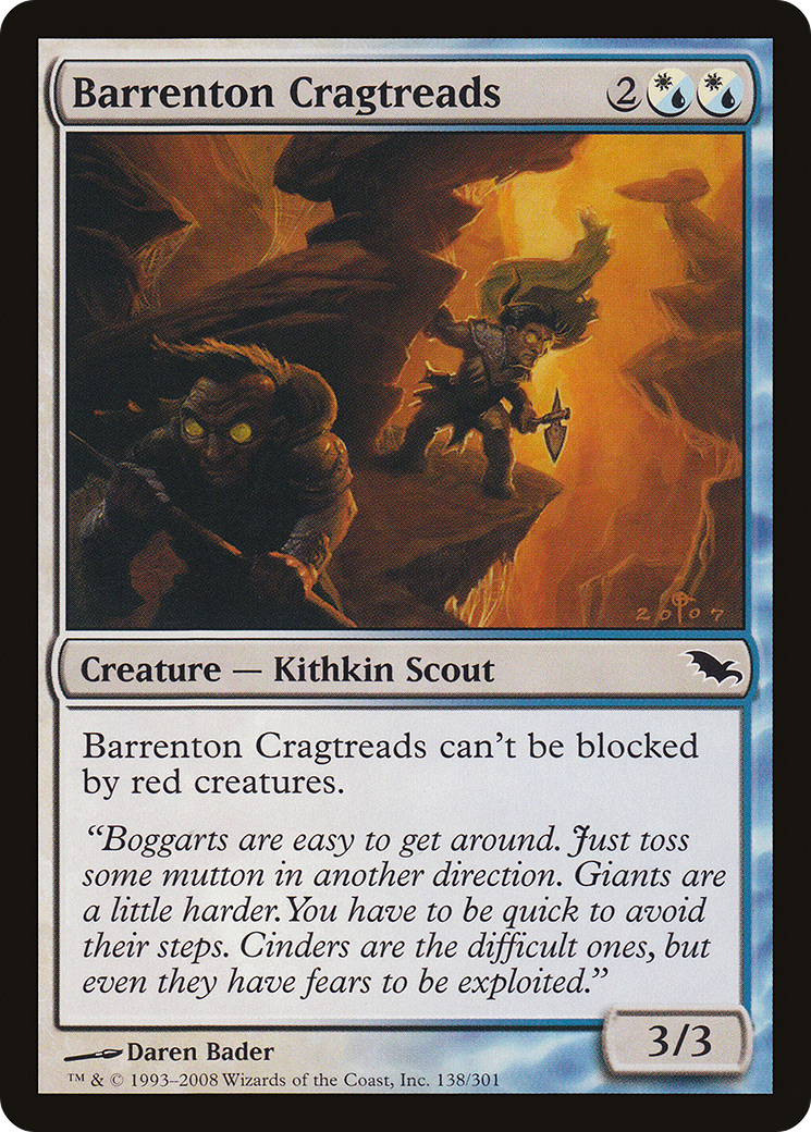 Barrenton Cragtreads (SHM-138) - Shadowmoor