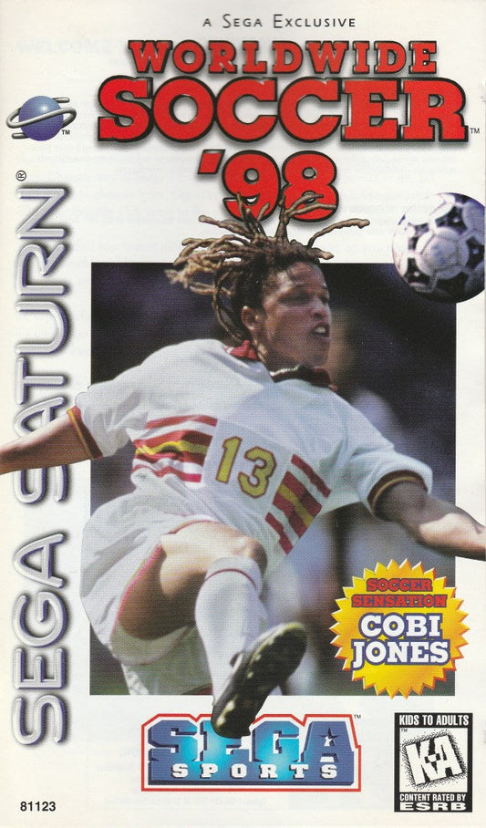 Worldwide Soccer '98 (Sega Saturn)