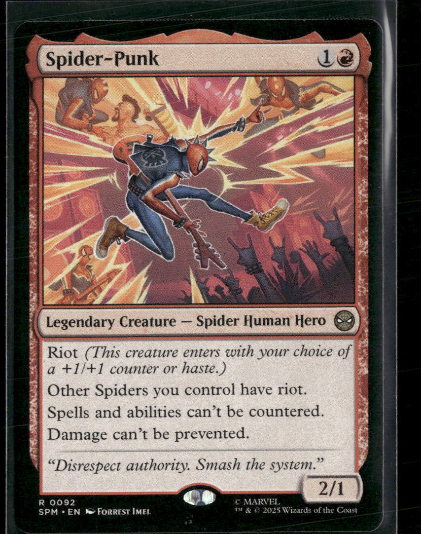 Marvel's Spider-Man Spider-Punk #92