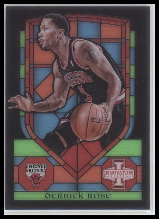 Derrick Rose 2013-14 Panini Innovation Stained Glass #62