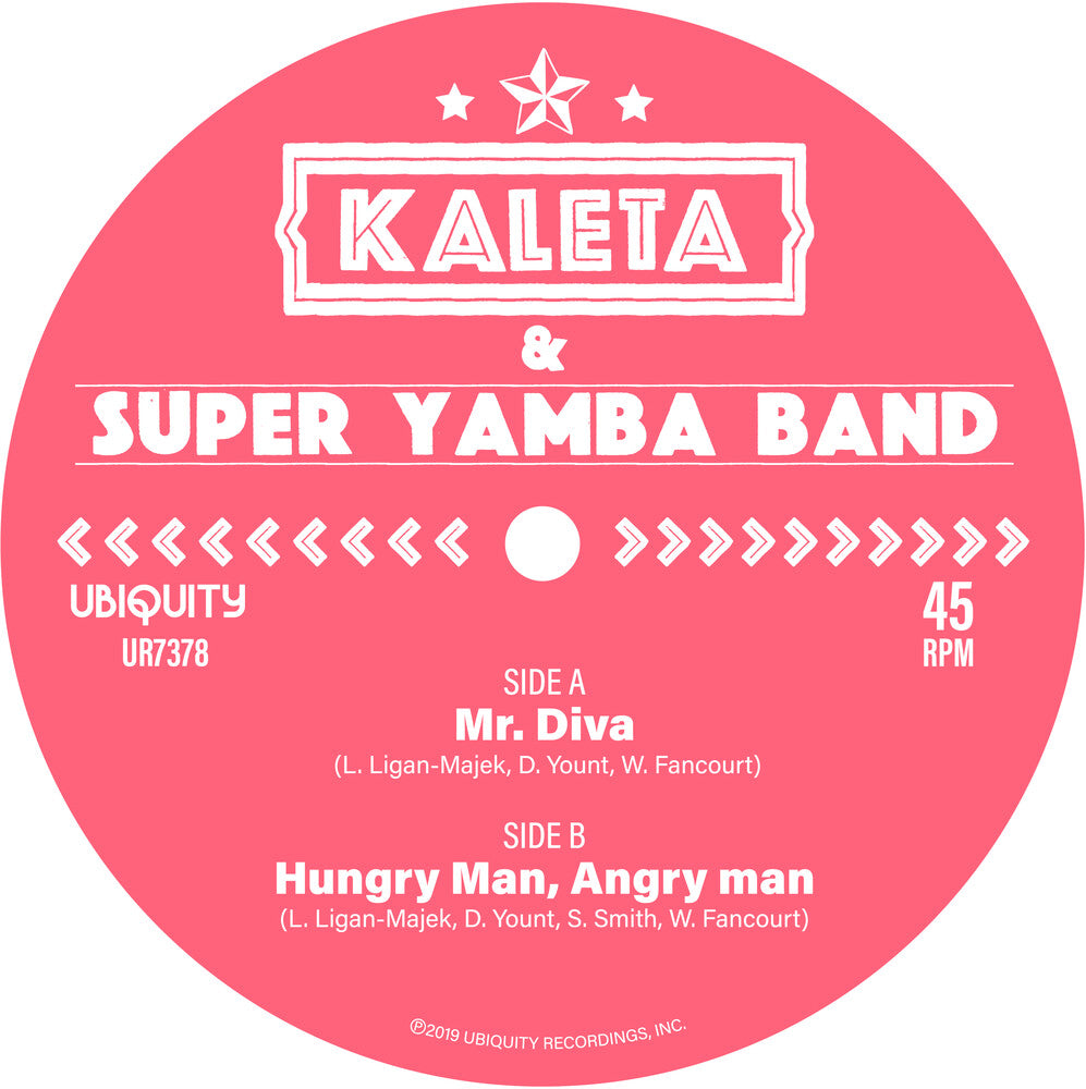 Mr. Diva / Hungry Man Angry Man [7" Vinyl]