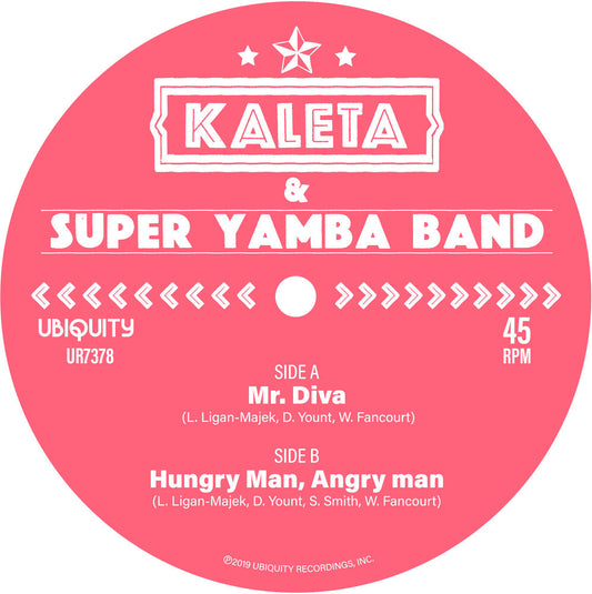 Mr. Diva / Hungry Man Angry Man [7" Vinyl]