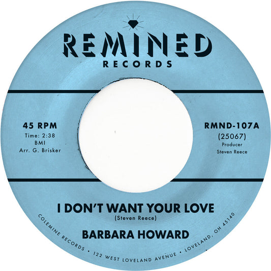 I Don't Want Your Love [7" Vinyl]