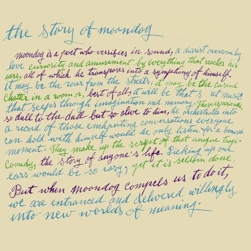 Story Of Moondog [LP]