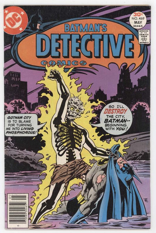 Batman Detective Comics 469 DC 1977 VF Jim Aparo 1st Doctor Phosphorus