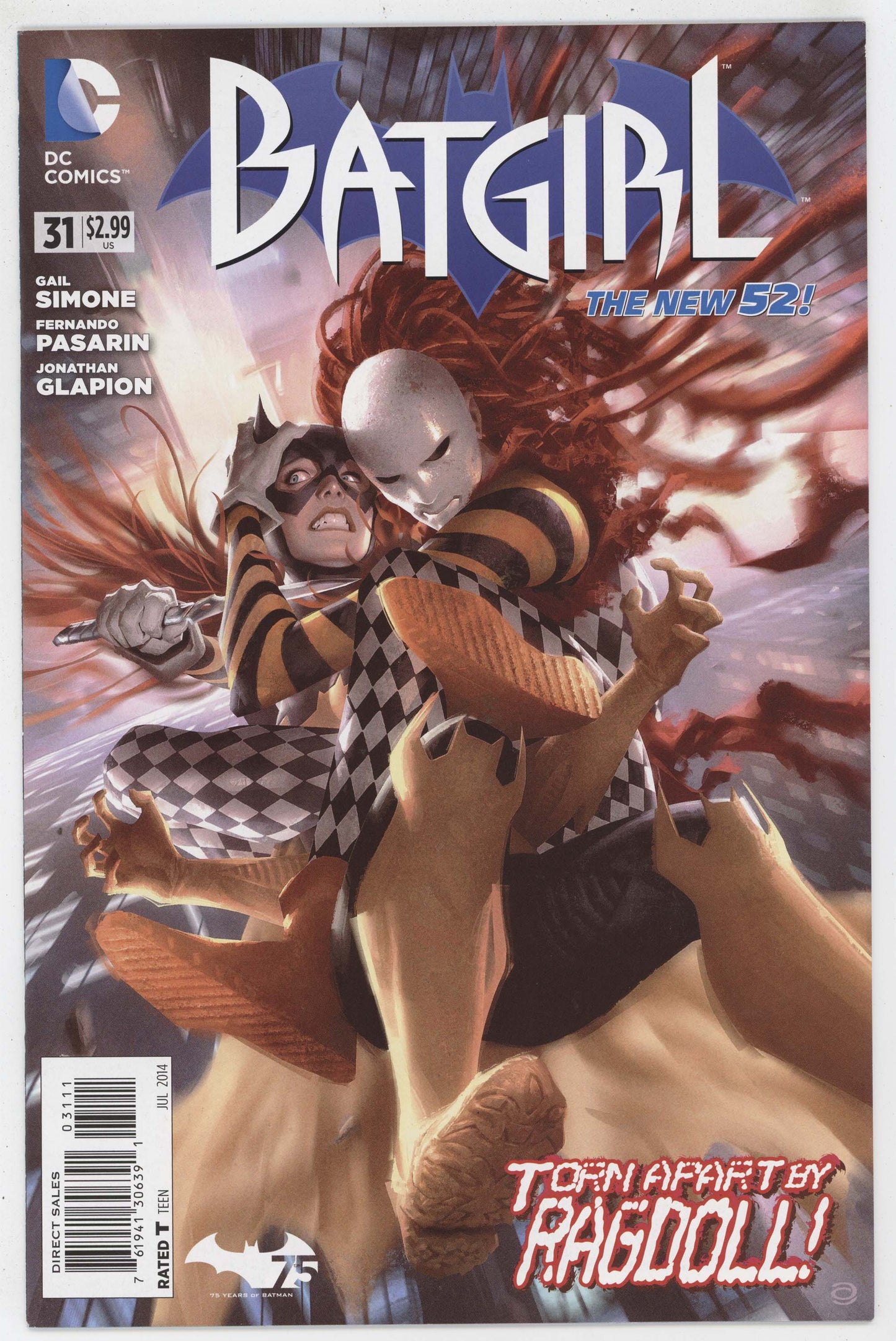 Batgirl 31 A DC 2014 NM New 52 Alex Garner Gail Simone GGA Ragdoll