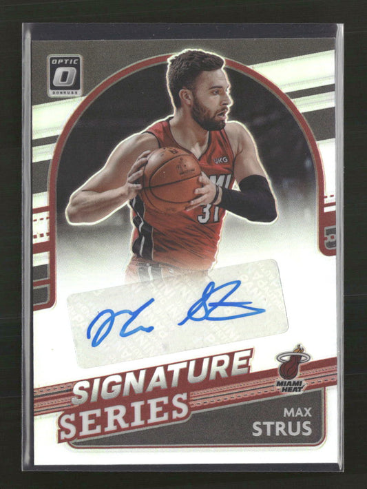 2021-22 Donruss Optic Signature Series Holo Max Strus Auto #SS-MSR