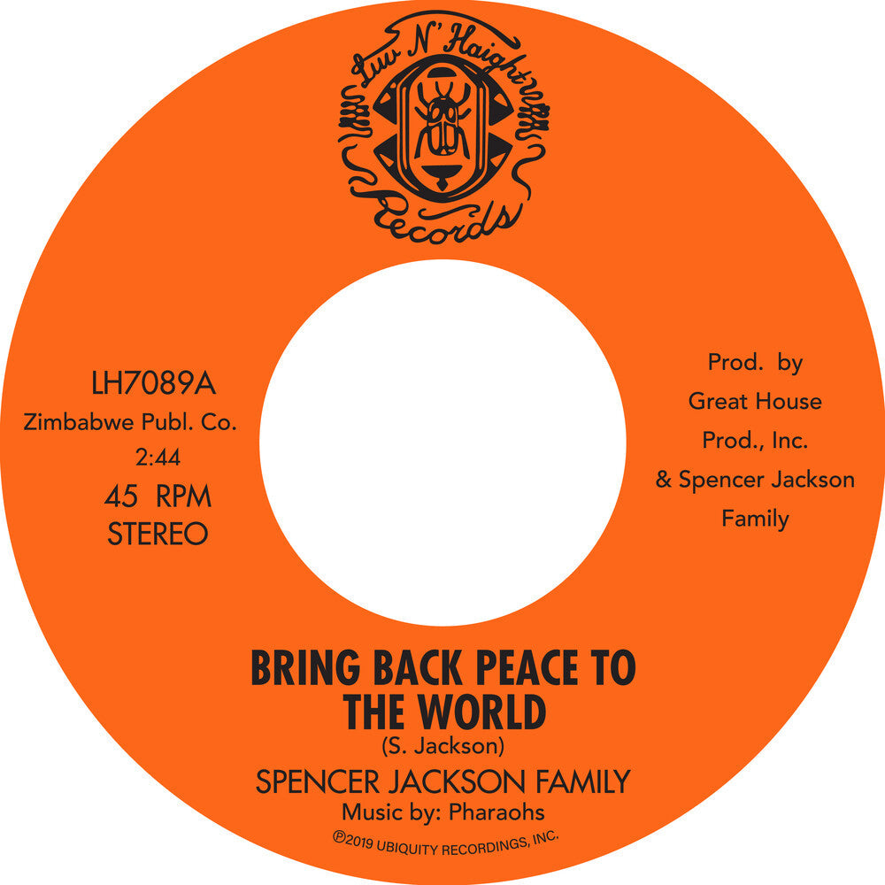 Bring Back Peace To The World Pt. I / Bring Back Peace To The World II [7" Vinyl]