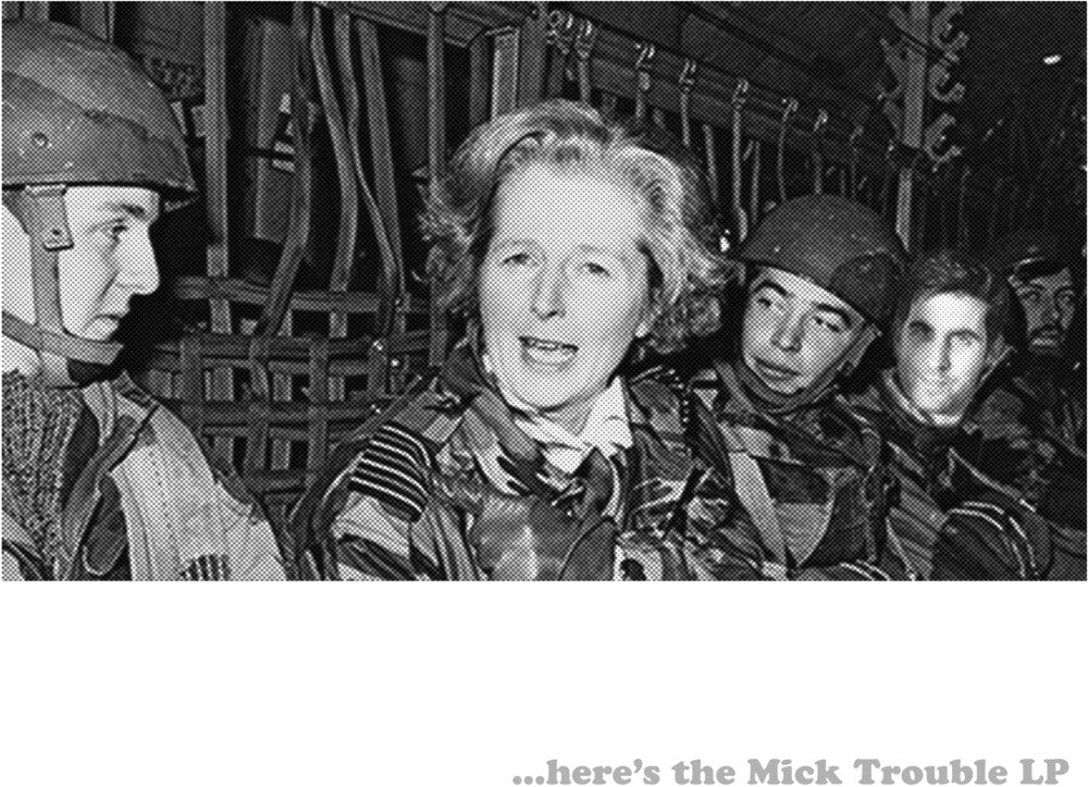 Here's The Mick Trouble [LP]