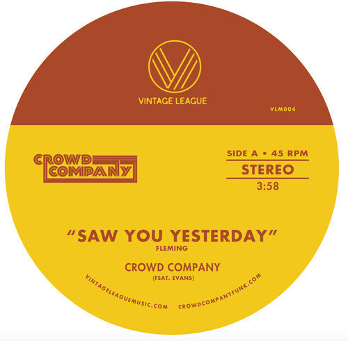 Saw You Yesterday / Can't Get Enough [7" Vinyl]