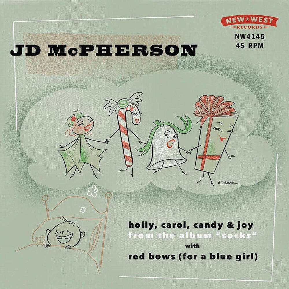 "Red Bows For A Blue Girl" / "Holly, Carol, Candy and Joy" [RSD BF 2019] - Golden Apple Comics