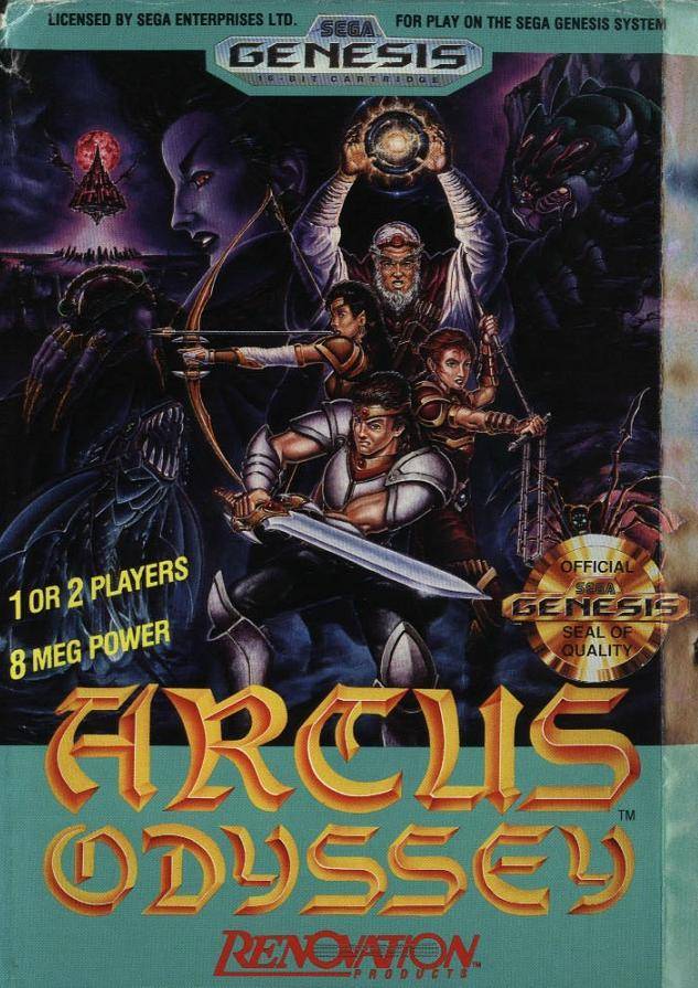 Arcus Odyssey (Sega Genesis)