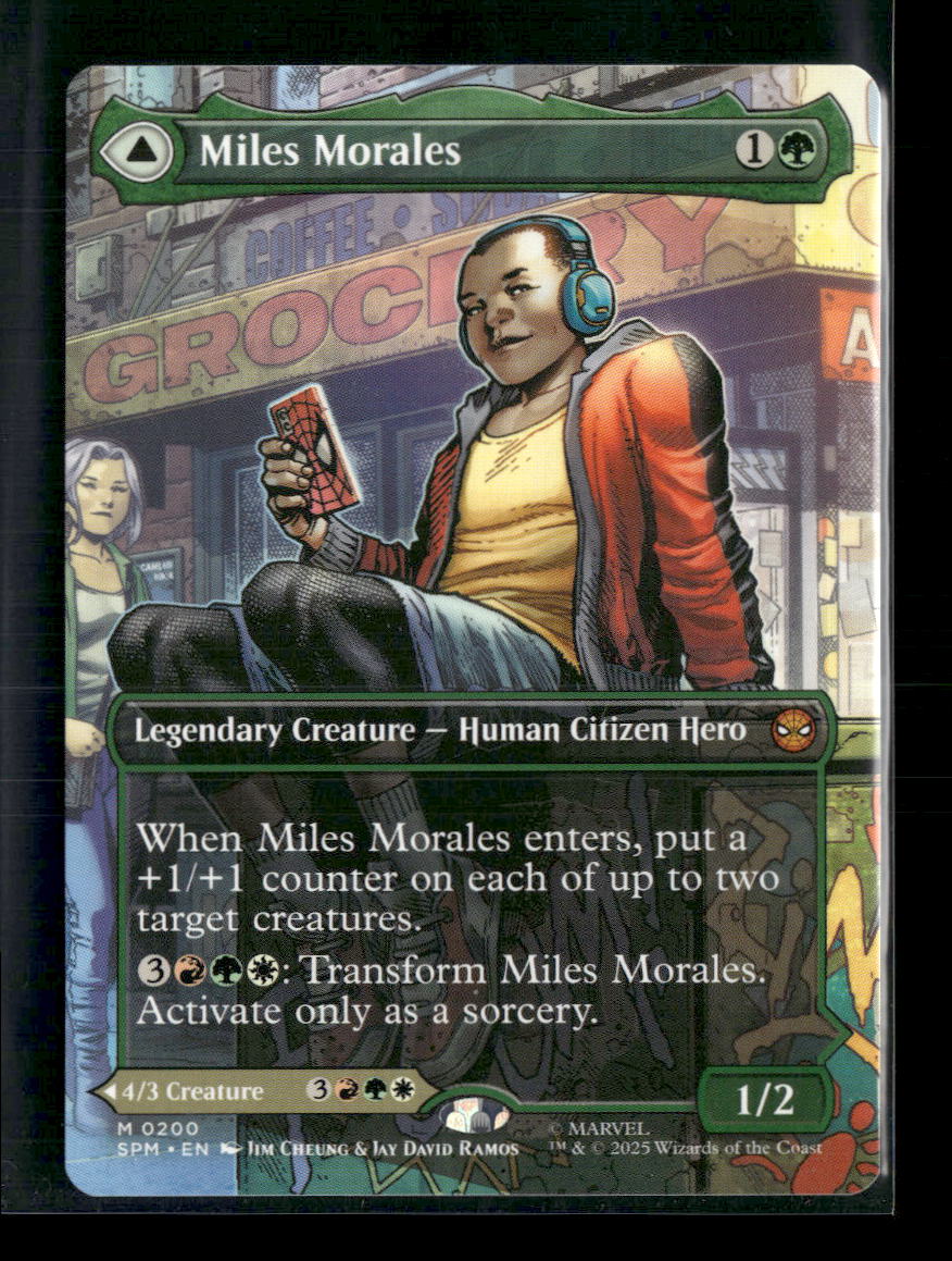 Marvel's Spider-Man Miles Morales (0200) (Borderless) #200