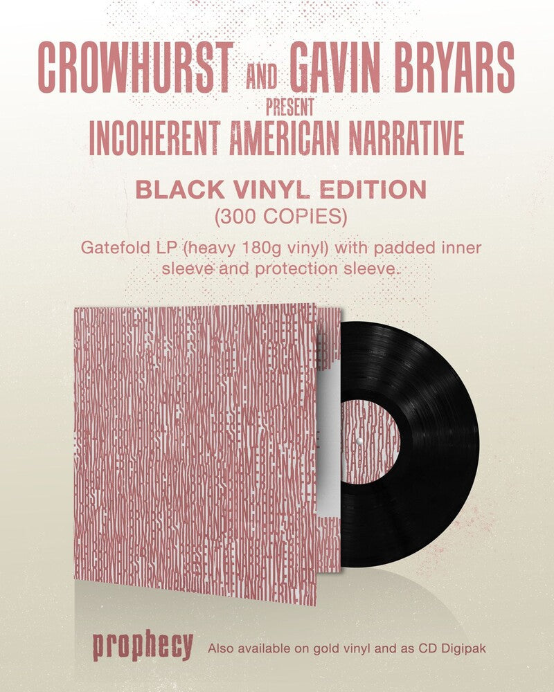 Crowhurst and Gavin Bryars present Incoherent American Narrative [LP]
