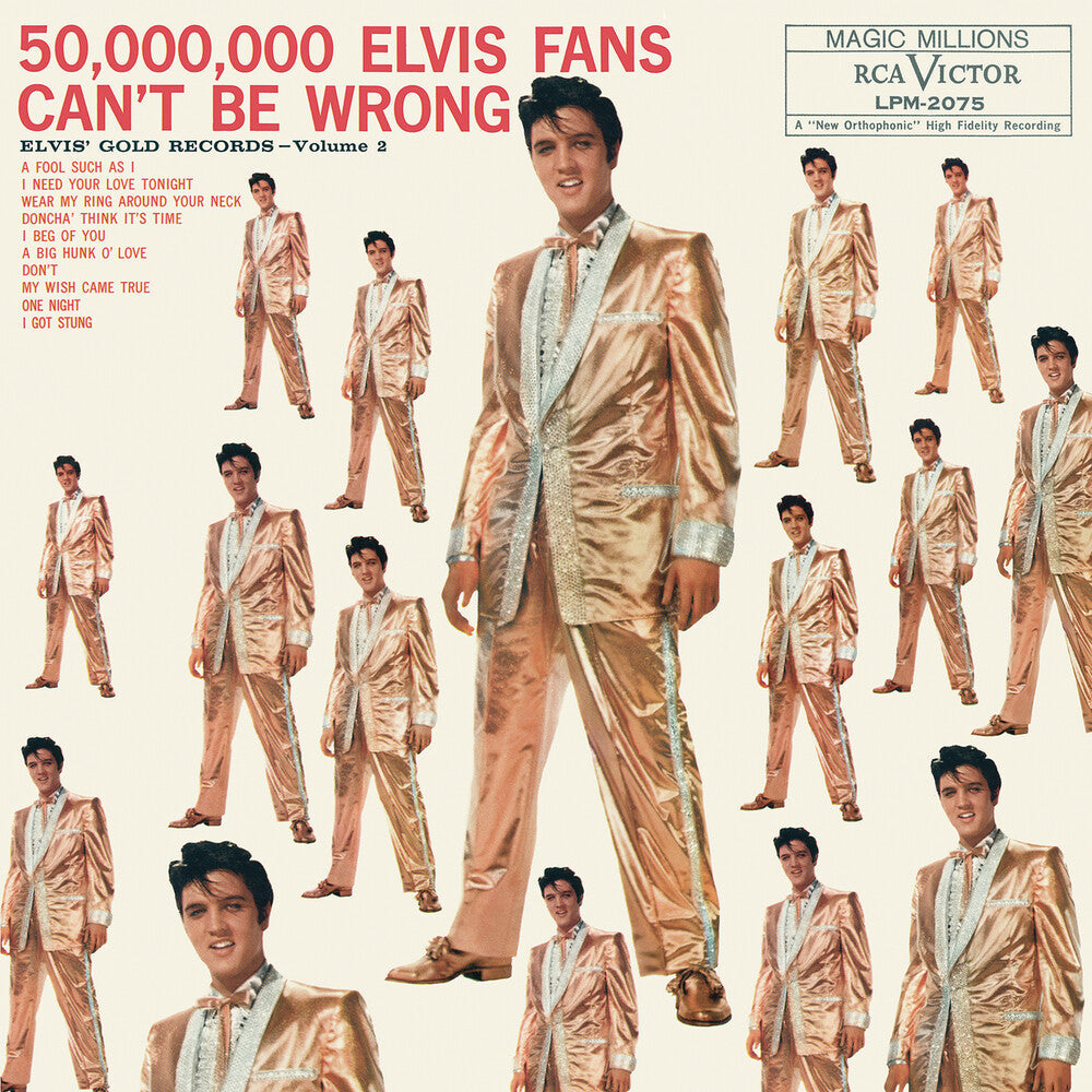 50,000,000 Elvis Fans Can't Be Wrong: Elvis' Gold Records Volume 2 [LP]