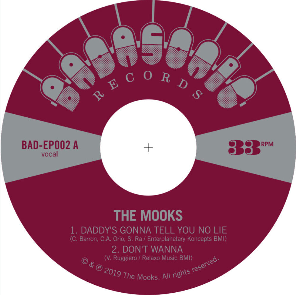 The Mooks EP [7" Vinyl]