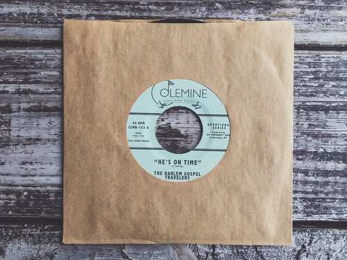 He's On Time / Wash Me, Lord [7" Vinyl]