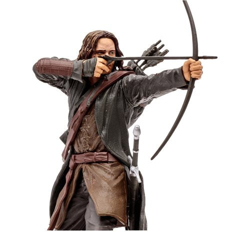 McFarlane Toys Movie Maniacs WB 100: The Lord of the Rings Aragorn Wave 5 Limited Edition 6-Inch Scale Posed Figure