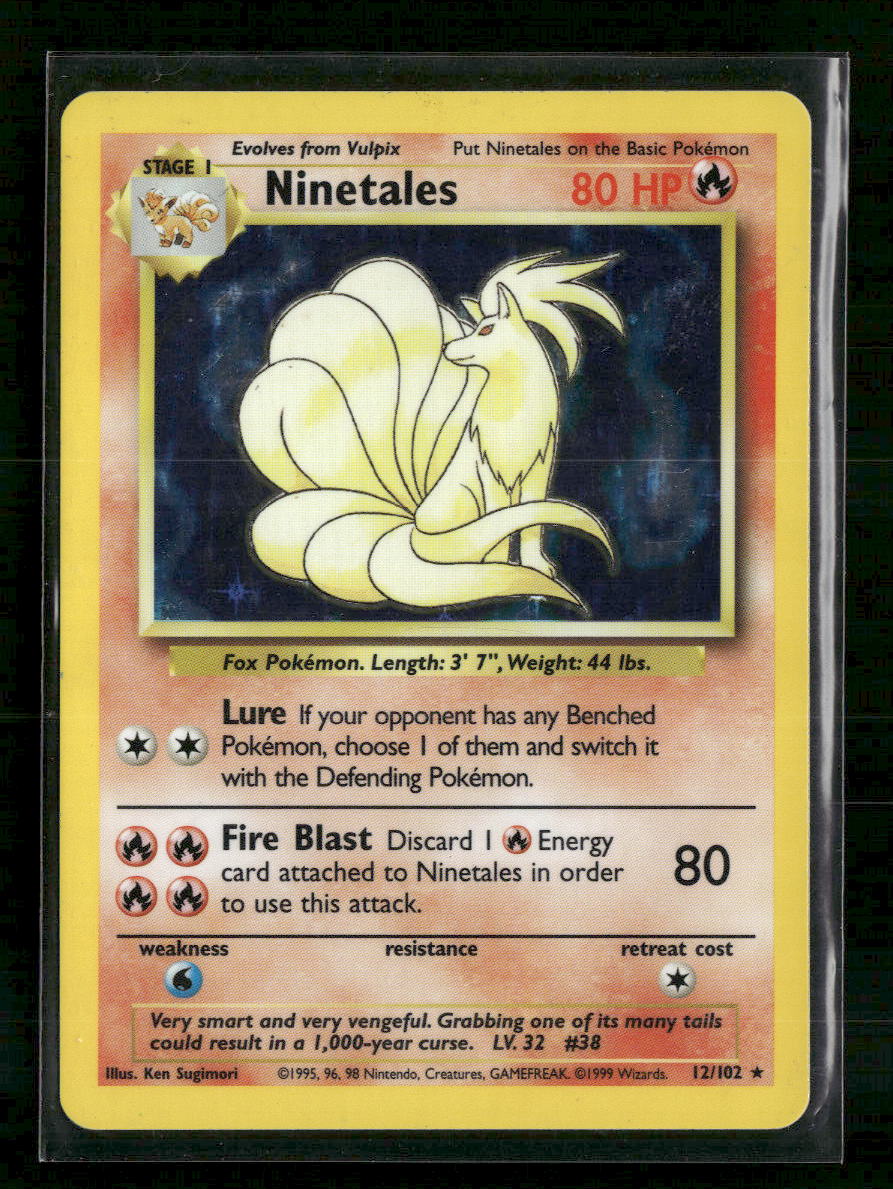 Base Set Ninetales #012/102