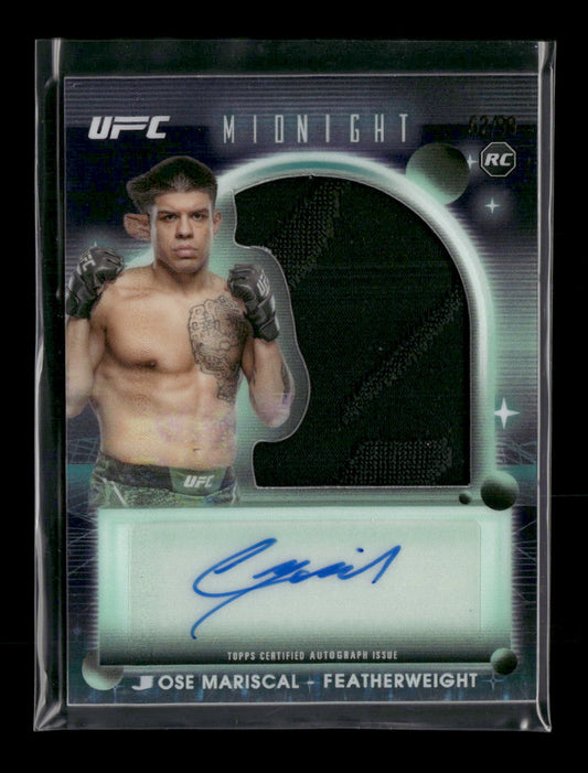 2025 Topps Midnight UFC Rookie Relic Auto Twilight Jose Mariscal #/99 #RRA-CM