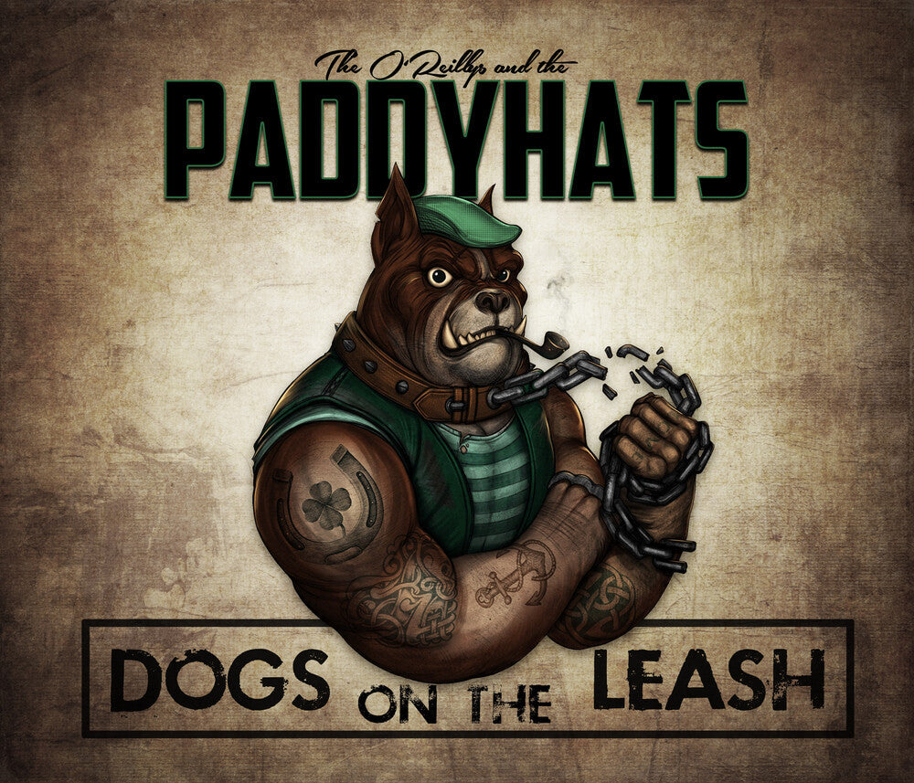 The O'Reillys And The Paddyhats - Dogs On The Leash [Mint Green & Orange Splatter 2LP]
