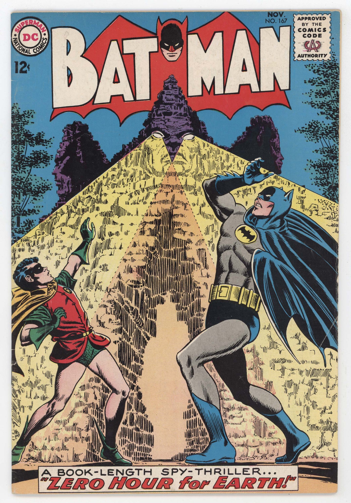 Batman 167 DC 1964 VG FN Robin Carmine Infantino Bill Finger