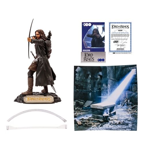 McFarlane Toys Movie Maniacs WB 100: The Lord of the Rings Aragorn Wave 5 Limited Edition 6-Inch Scale Posed Figure