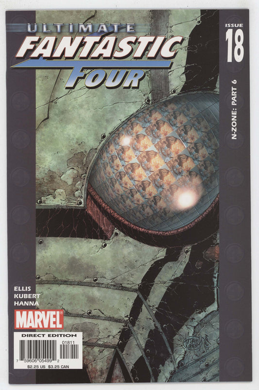 Ultimate Fantastic Four 18 Marvel 2005 VF NM Andy Kubert Warren Ellis