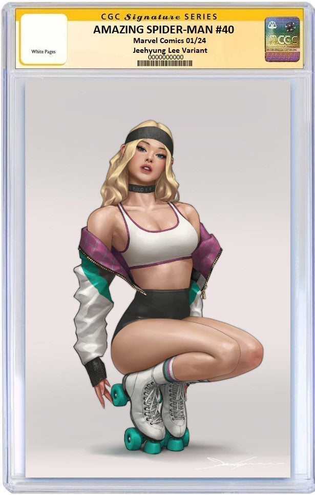 Amazing Spider-Man #40 Jeehyung Lee Spider-Gwen Rollerskate Variant (12/20/2023) Marvel