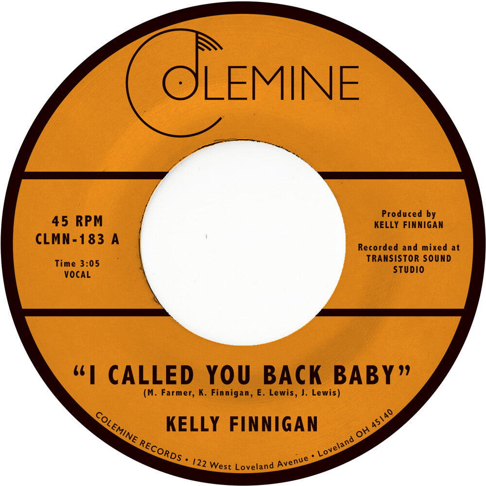 I Called You Back Baby [7" Vinyl]