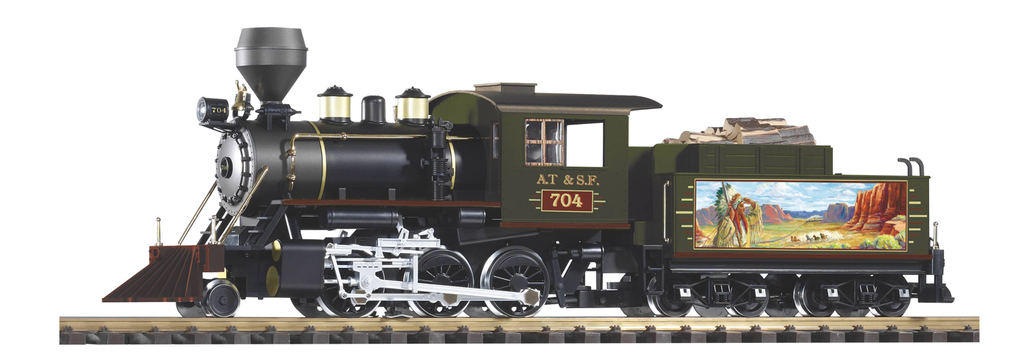 Piko 38233 G Scale SF Mogul Loco 704 Sound - Golden Apple Comics