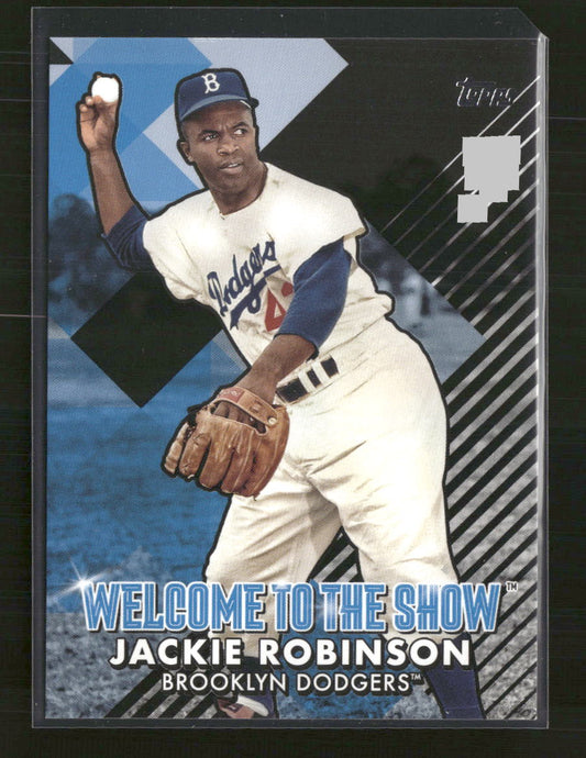 2022 Topps Welcome to the Show Black Jackie Robinson #/299 #WTTS-1