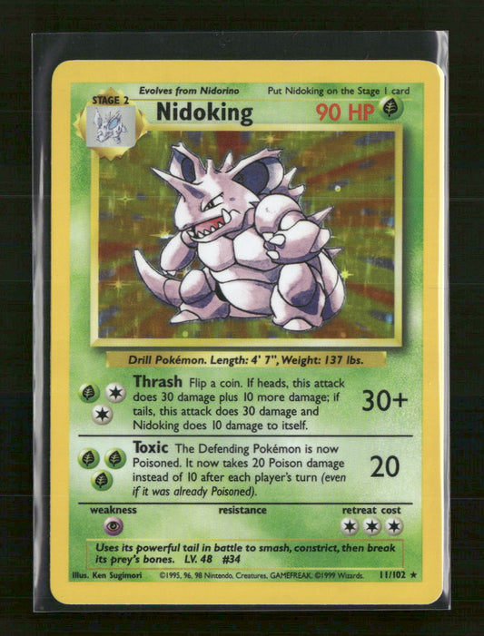 Base Set Nidoking #011/102