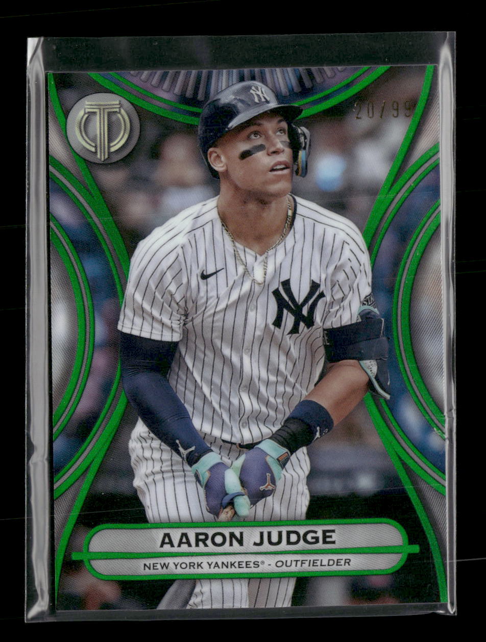 2025 Topps Tribute Green Aaron Judge #/99 #17