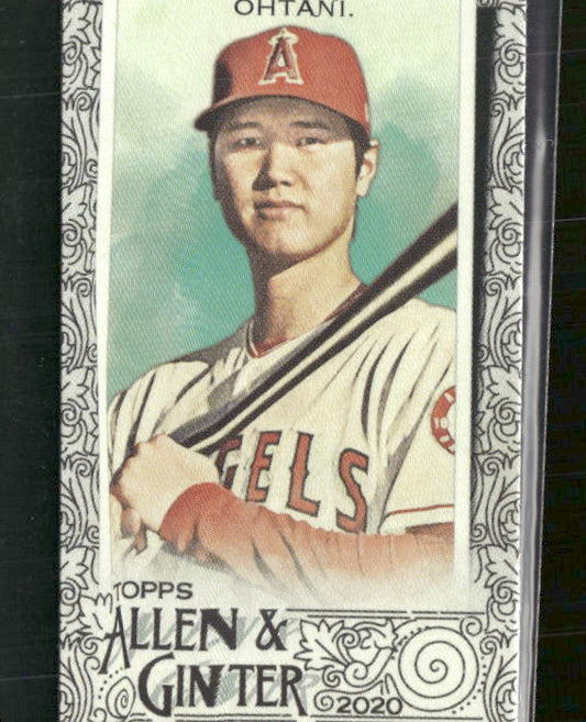 2020 Topps Allen & Ginter Mini Gold Border Shohei Ohtani #24