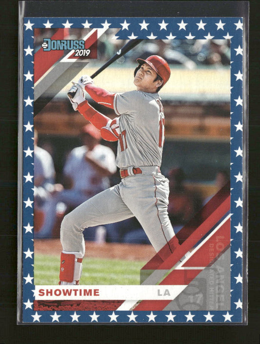 2019 Donruss Independence Day Shohei Ohtani #164b