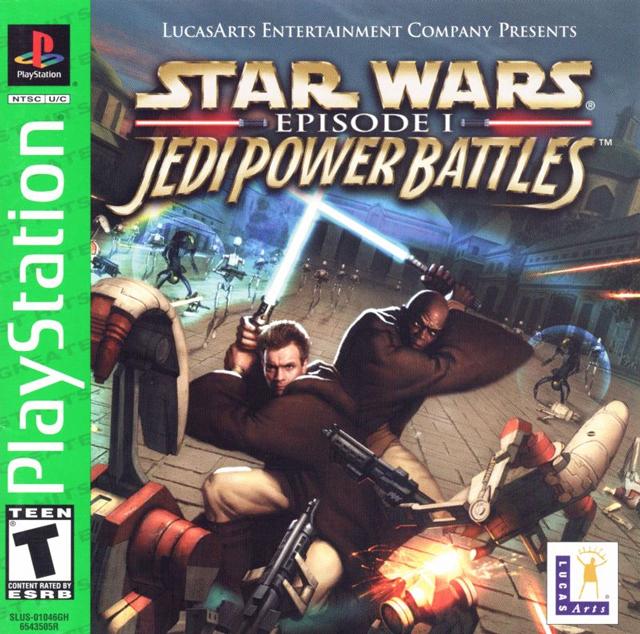 Star Wars Episode I Jedi Power Battles (Greatest Hits) (Playstation)