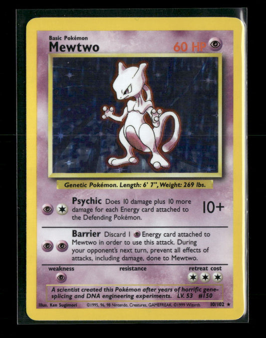 Base Set Mewtwo #010/102