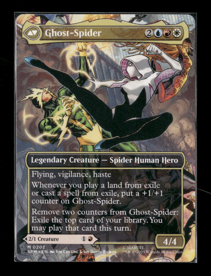 Marvel's Spider-Man Gwen Stacy (0202) (Borderless) #202