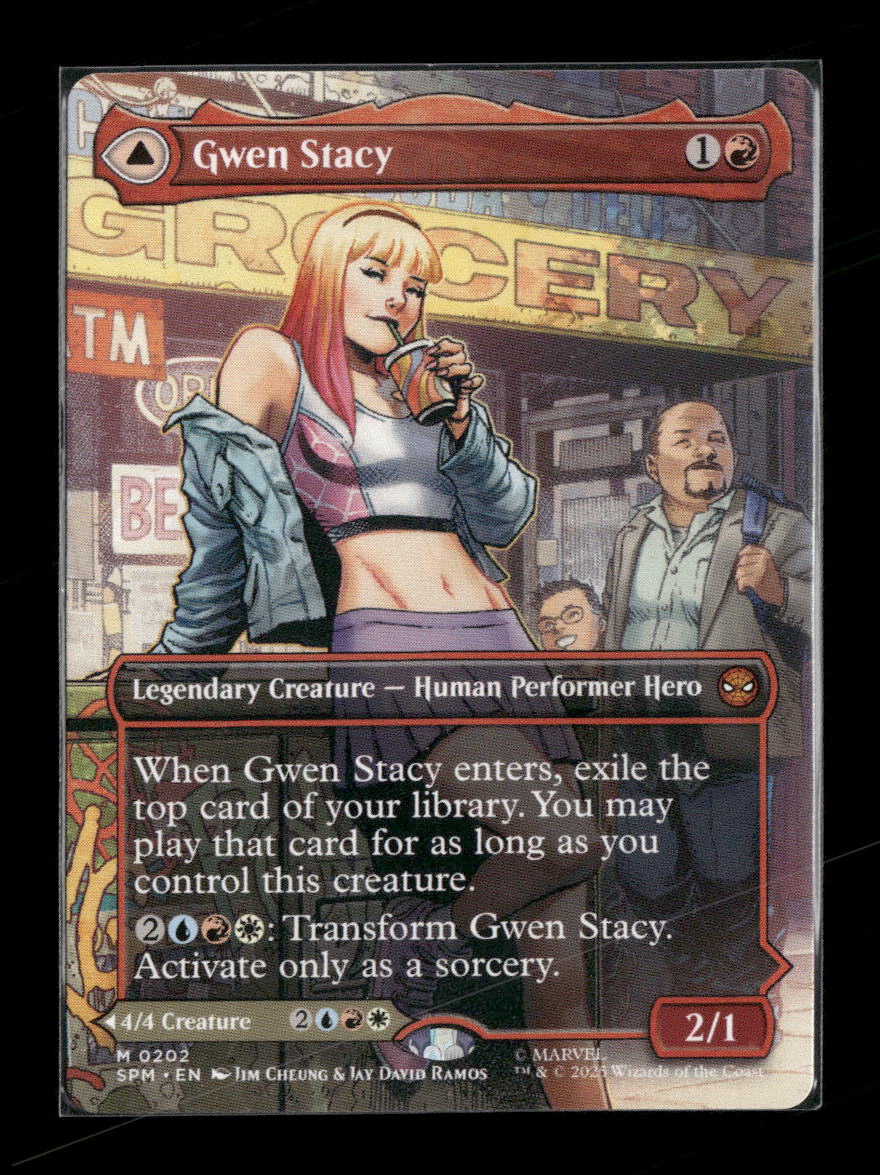 Marvel's Spider-Man Gwen Stacy (0202) (Borderless) #202