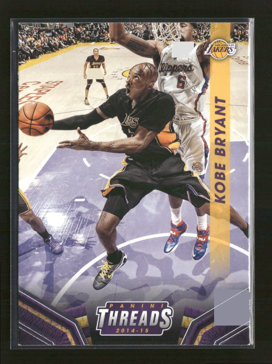 2014-15 Panini Threads Kobe Bryant #111