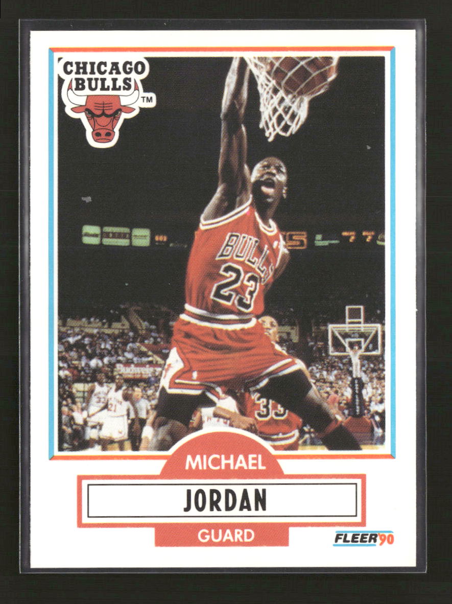 1990-91 Fleer Michael Jordan #26