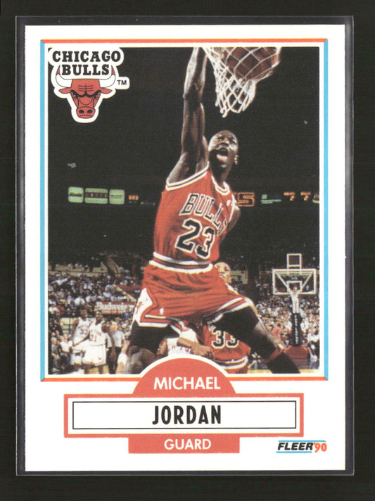 1990-91 Fleer Michael Jordan #26