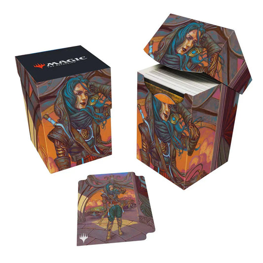 Ultra PRO Magic: The Gathering: 100+ Deck Box - Aetherdrift (Sita Varma, Masked Racer)