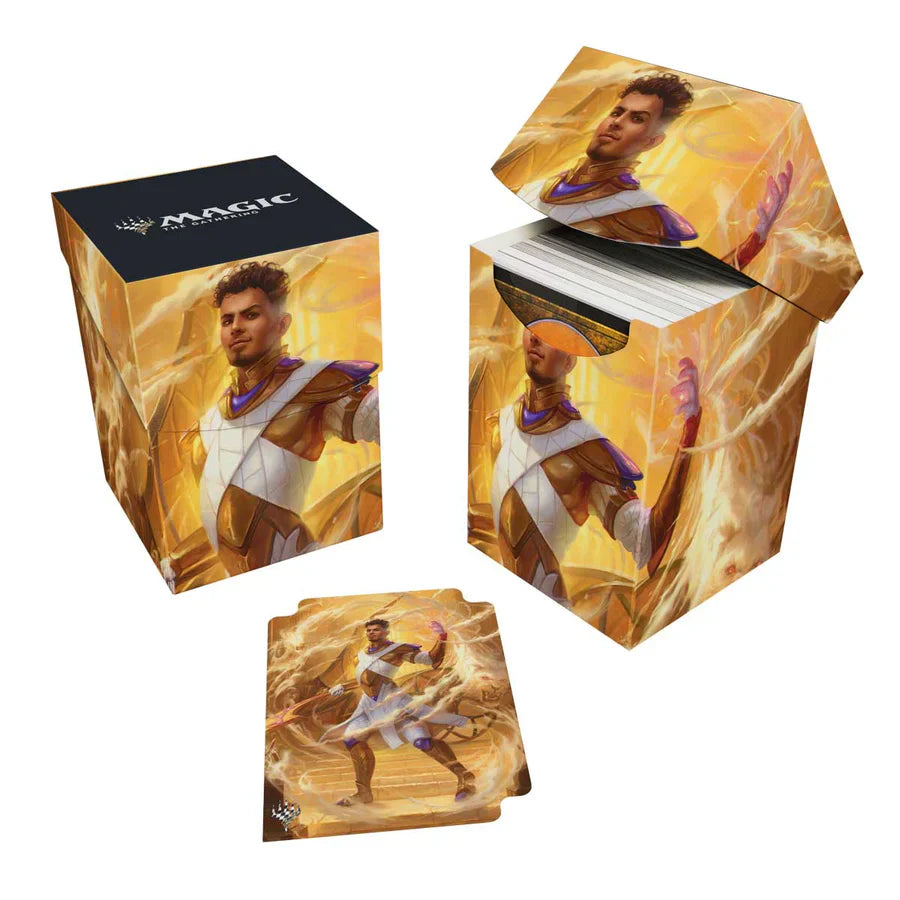 Ultra PRO Magic: The Gathering: 100+ Deck Box - Aetherdrift (Basri, Tomorrow’s Champion)