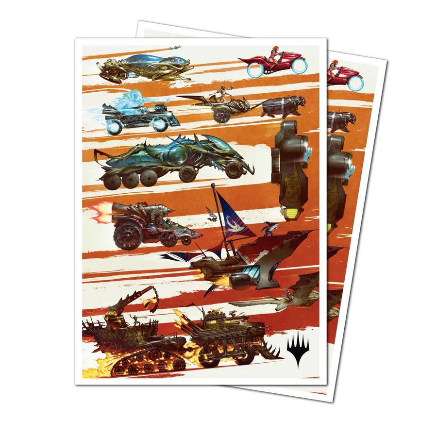 Ultra PRO Magic: The Gathering - Apex Sleeves 105ct - Aetherdrift (Finish Line Bundle Key Art)