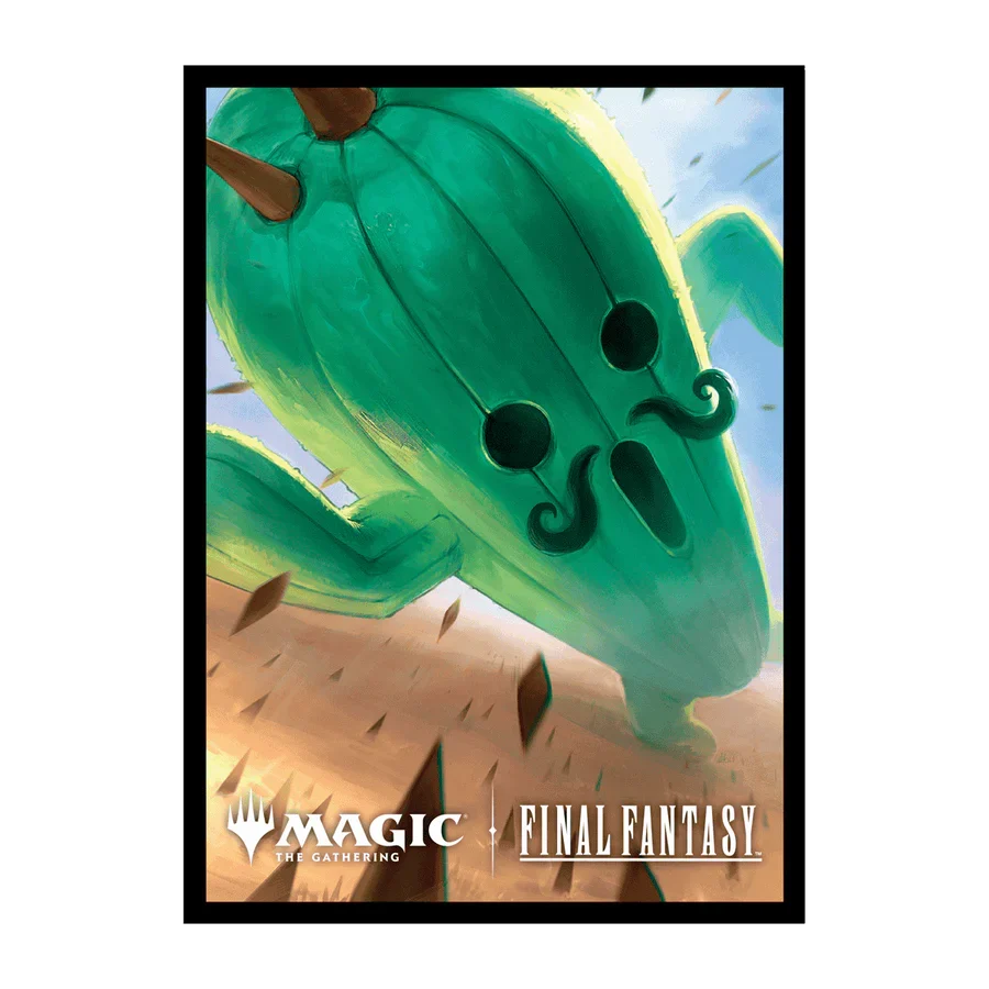 Ultra PRO Magic: The Gathering - Standard 100ct Sleeves - Final Fantasy (Jumbo Cactuar)