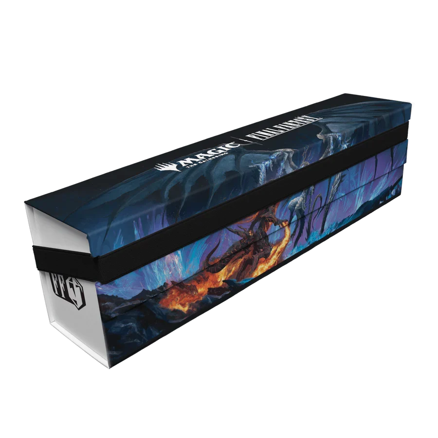 Ultra Pro: 500+ Flat Storage Box - Final Fantasy (Bahamut and Ifrit)