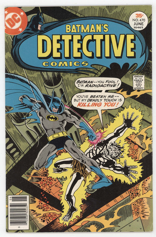 Batman Detective Comics 470 DC 1977 FN VF Jim Aparo Doctor Phosphorus