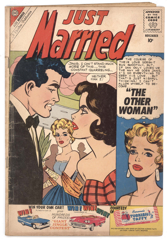 Just Married 16 Charlton 1960 VG Vince Colletta Romance GGA